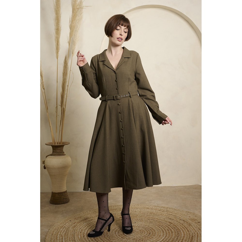 Banned - Marigold Langes Kleid - Braun